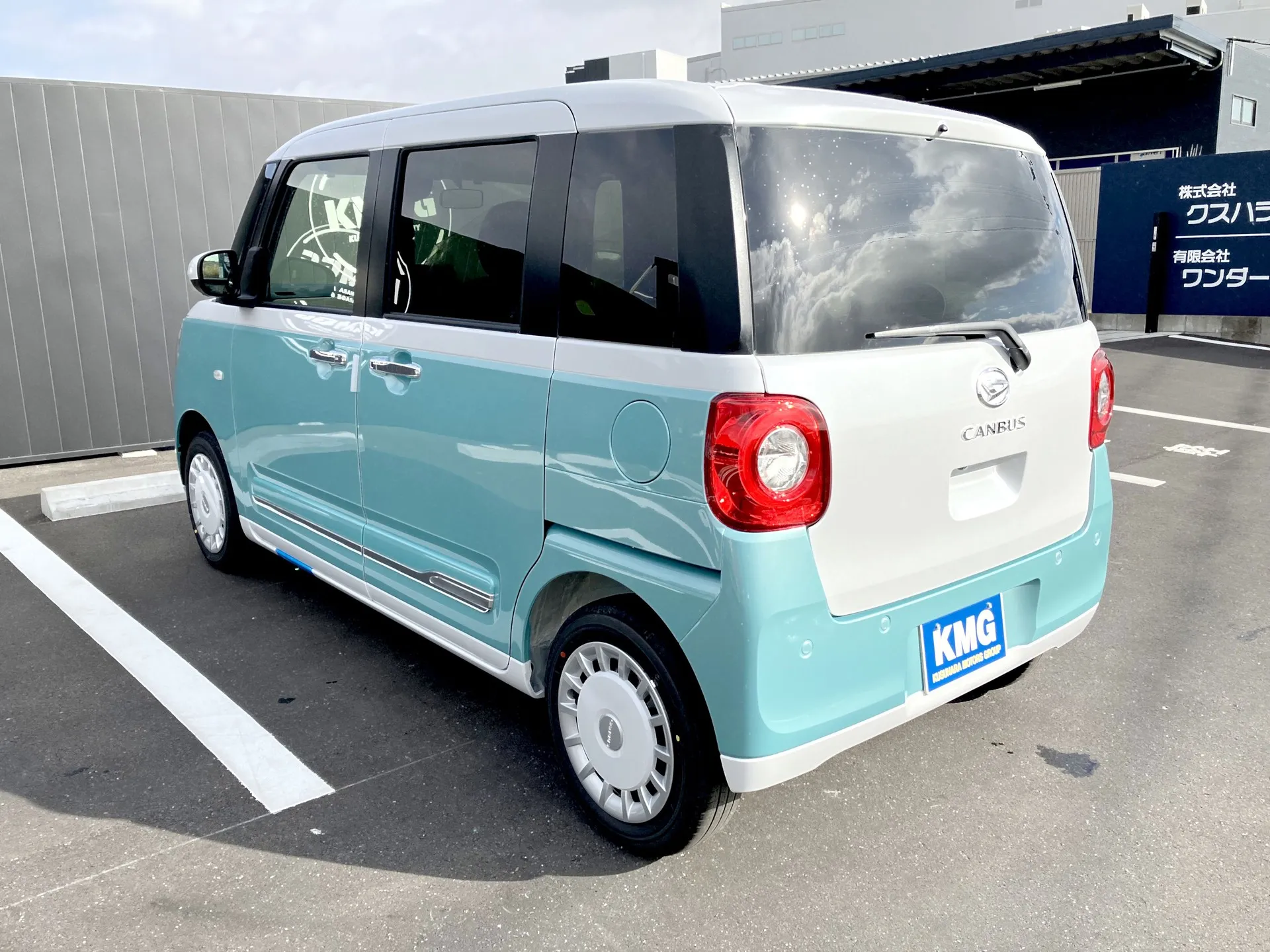 ムーブキャンバス　ファインミント2トーンカラー　デモ展示車　...