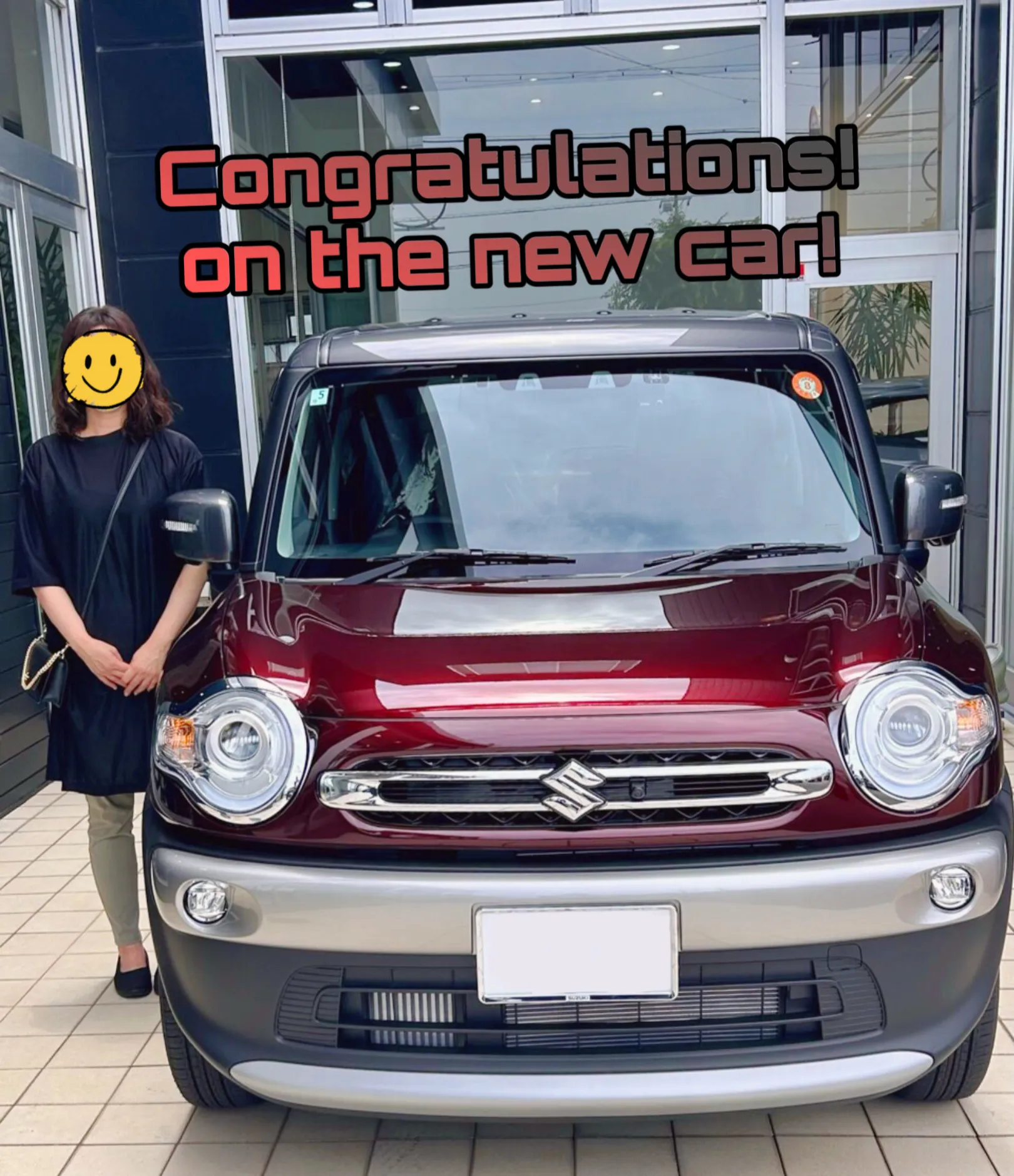 「ご納車おめでとうございます🚗✨」