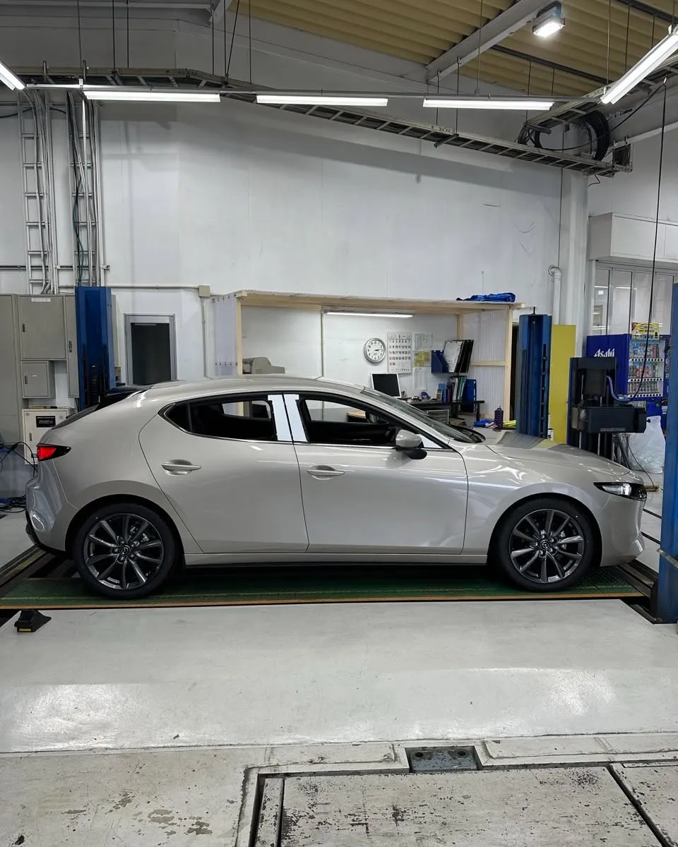 【 MAZDA3 カスタム＆調整作業🧑🏼‍🔧】