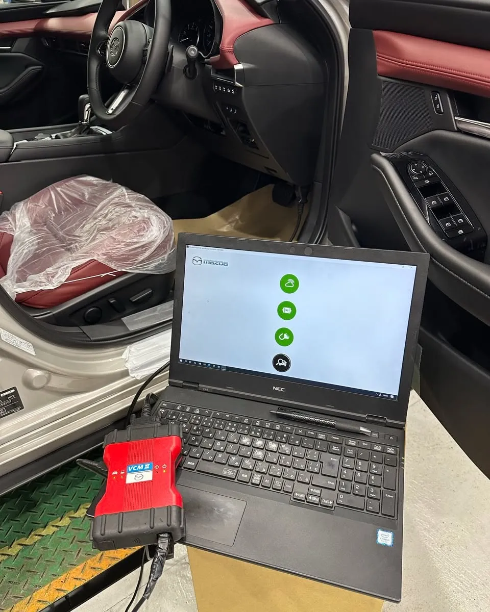 【 MAZDA3 カスタム＆調整作業🧑🏼‍🔧】