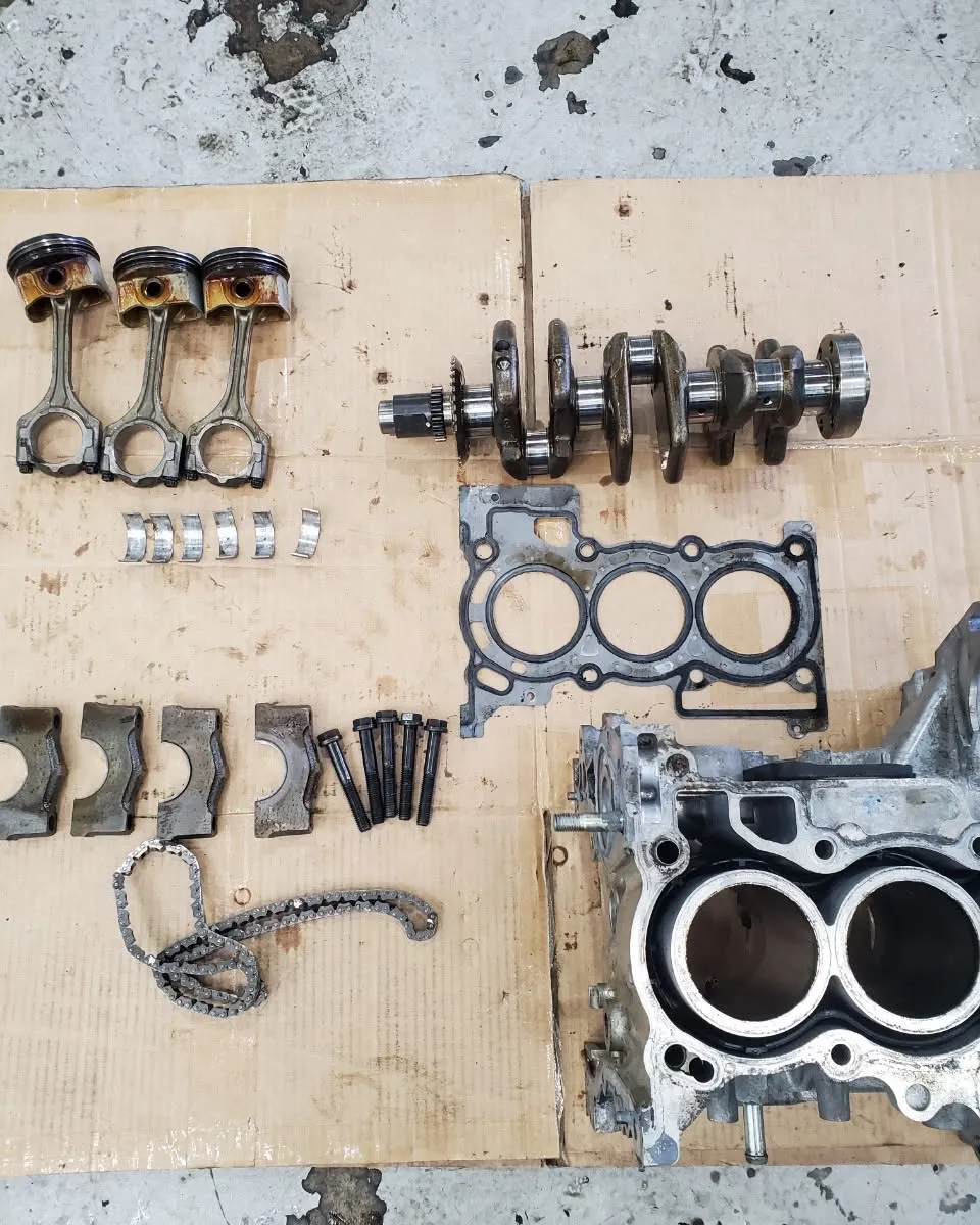 【エンジン内部メタル不良によるショートブロック交換🔧】