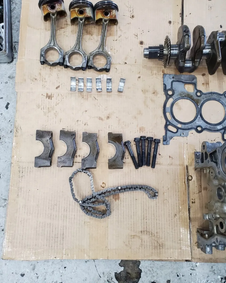 【エンジン内部メタル不良によるショートブロック交換🔧】