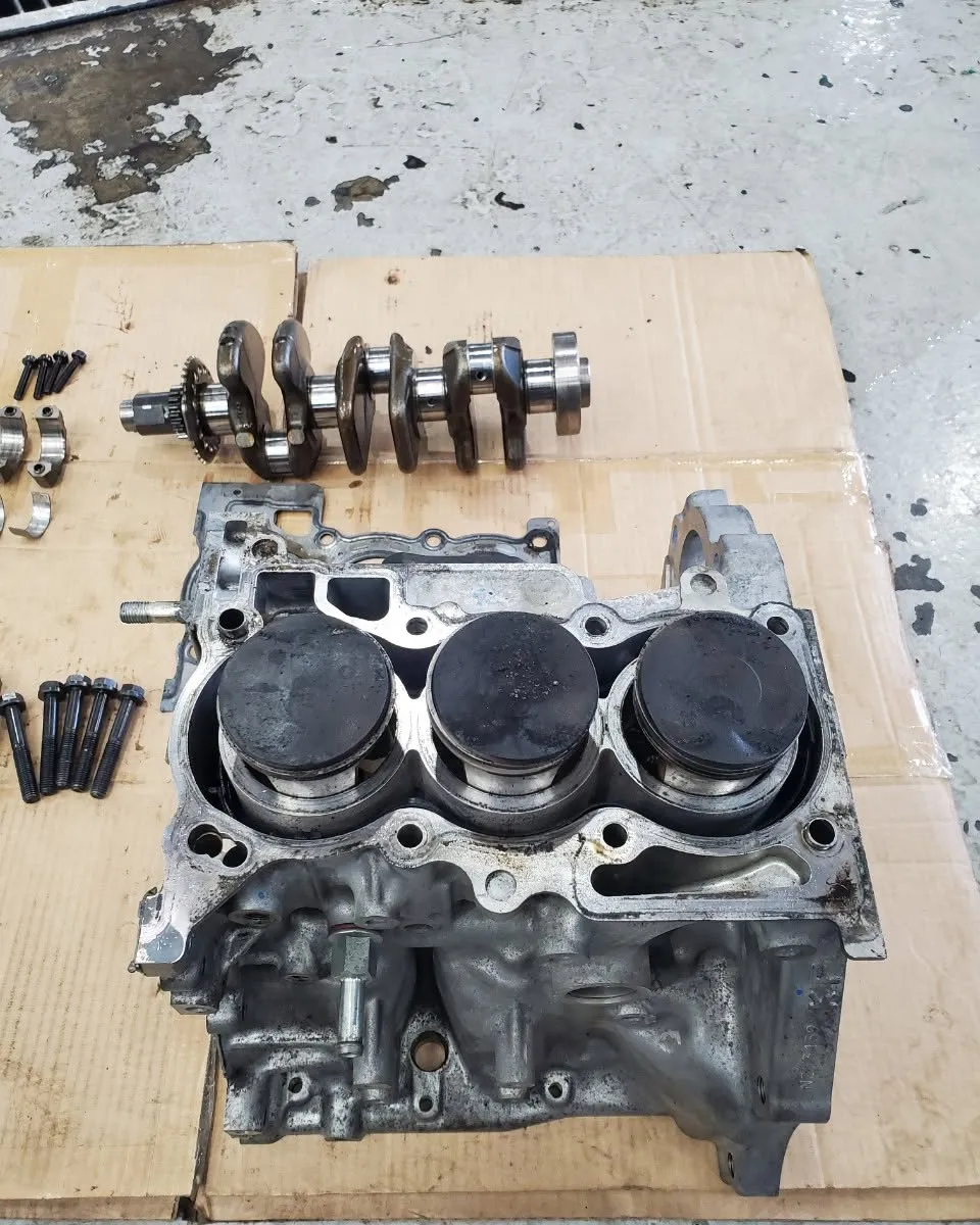 【エンジン内部メタル不良によるショートブロック交換🔧】