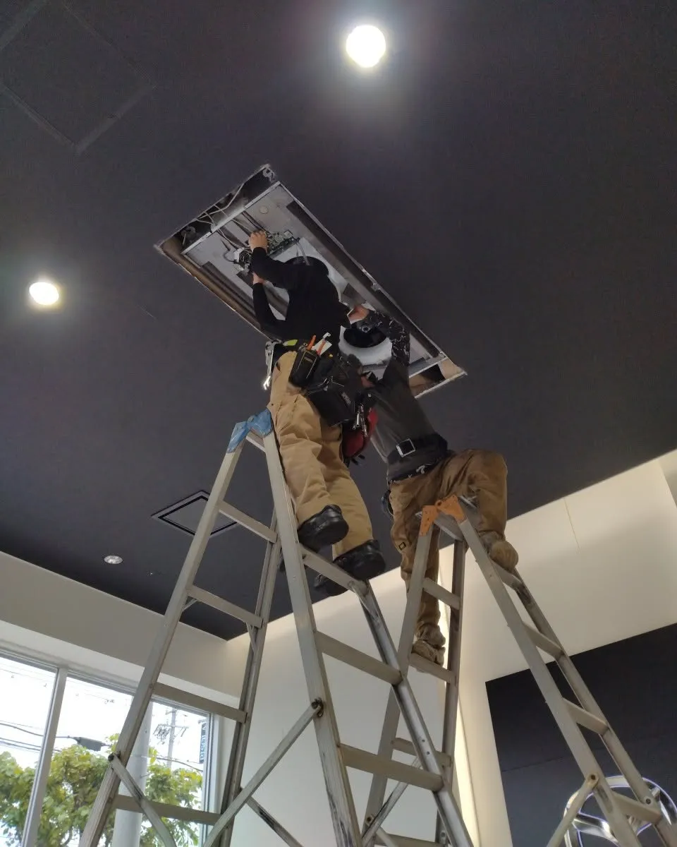 【ショールーム空調メンテナンス実施🛠️】