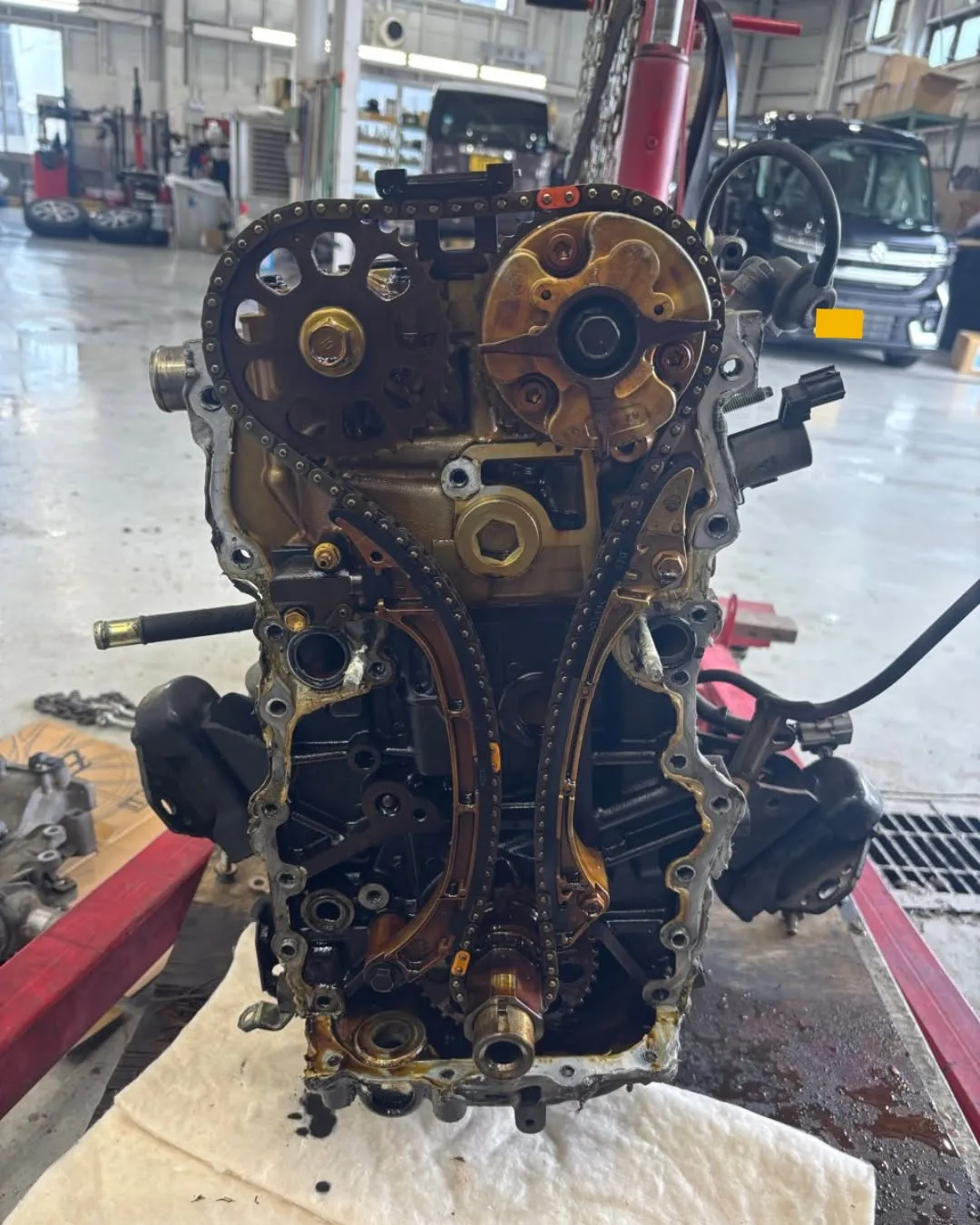 【レジアスエース オイル漏れ修理🔧】