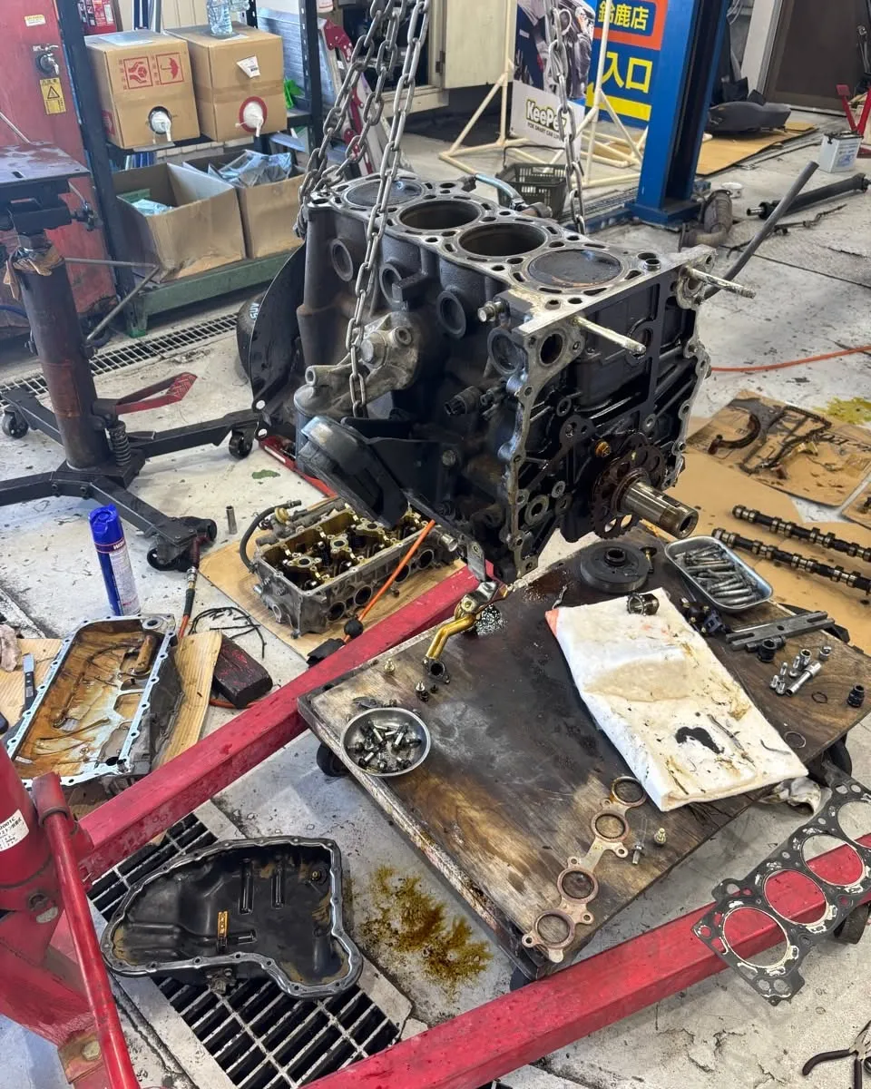 【レジアスエース オイル漏れ修理🔧】